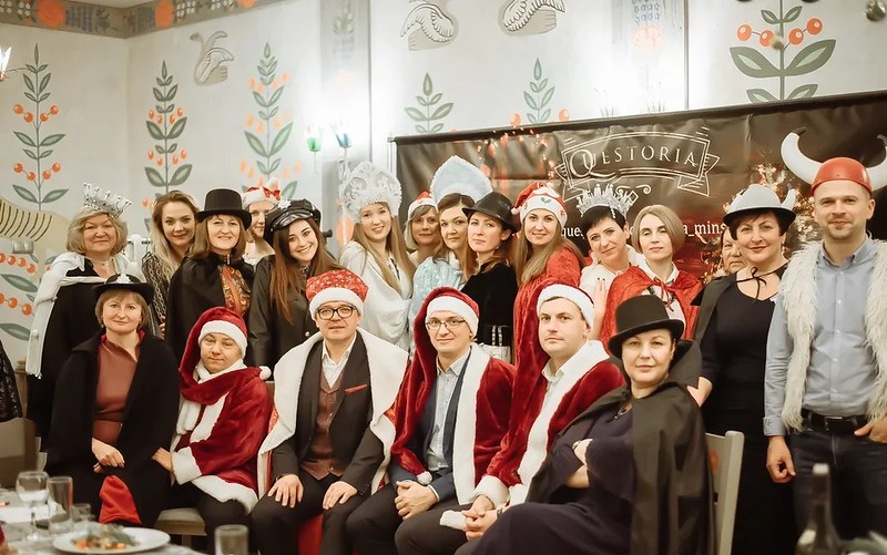 Тимбилдинг-активности на корпоративе на Новый год в Барнауле